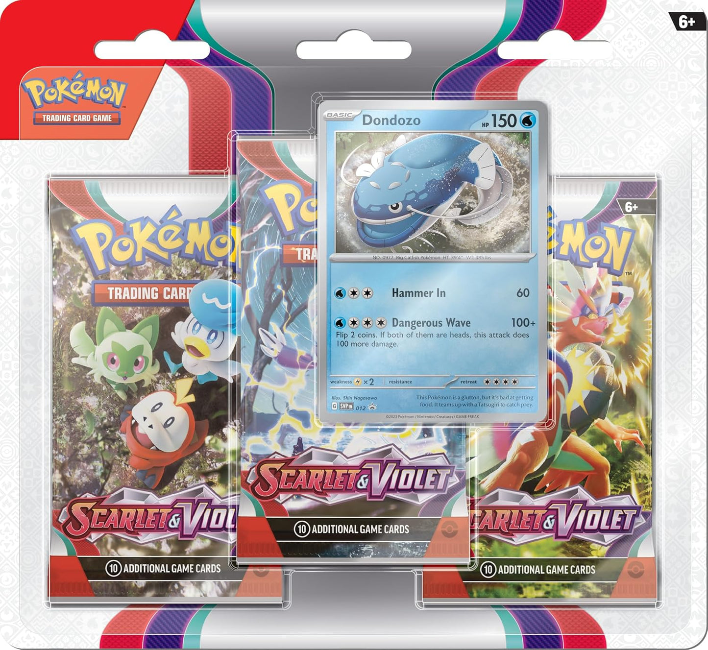 Pokémon TCG: Scarlet & Violet Booster 3 Pack Blister
