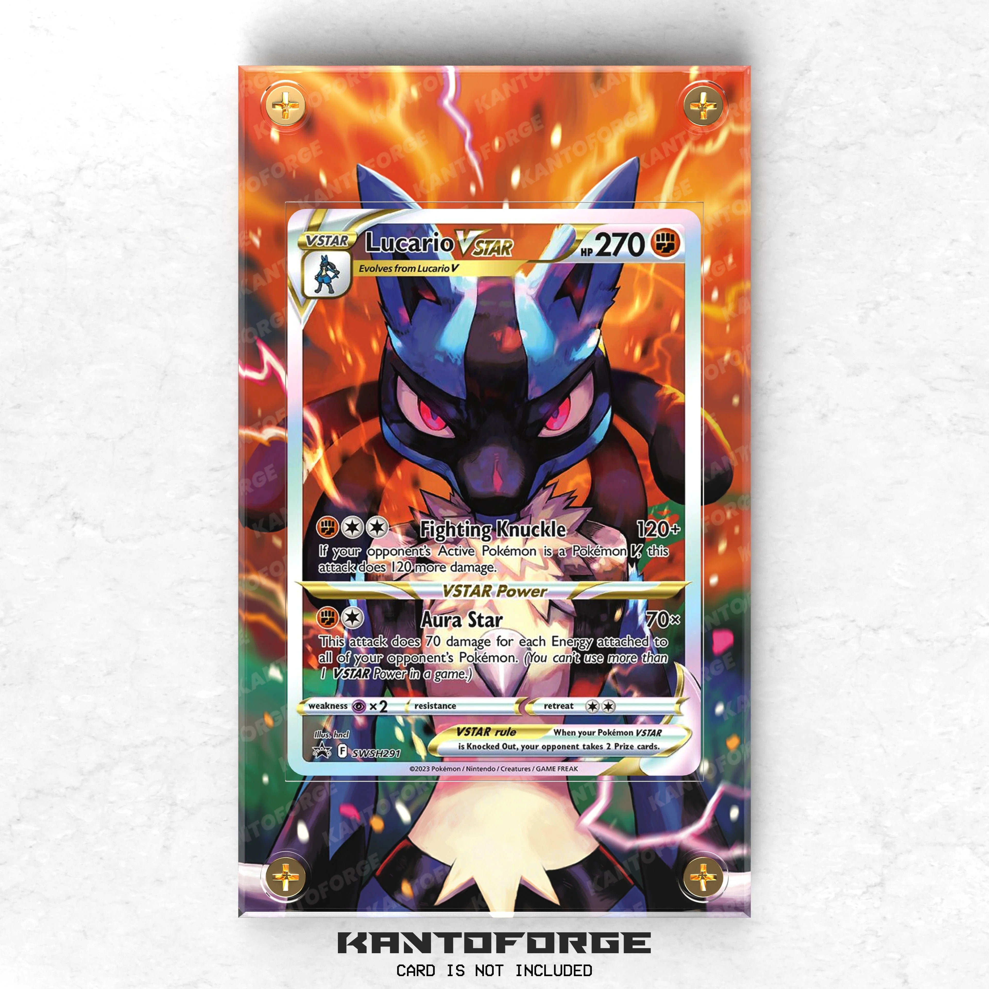 lucario vstar pokemon card TCG: Premium Collection  Shopville so wait until theyve powered up their team to unleash this punishing move Pokemon Crown Zenith Lucario VSTAR