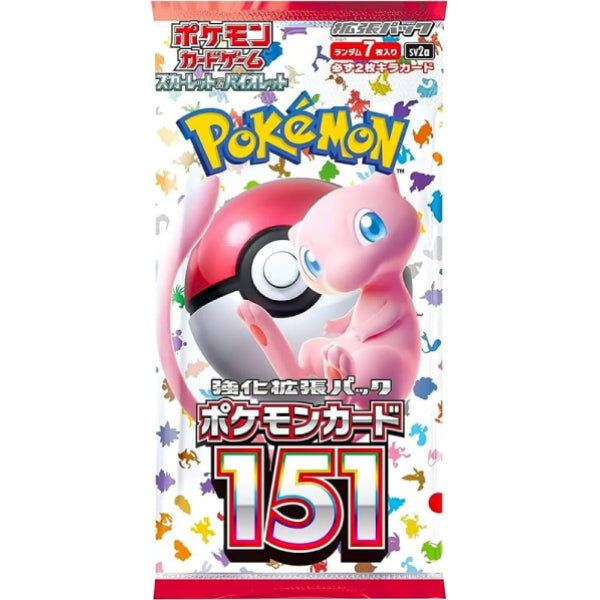 Pokemon TCG: Japanese 151 - Booster Pack