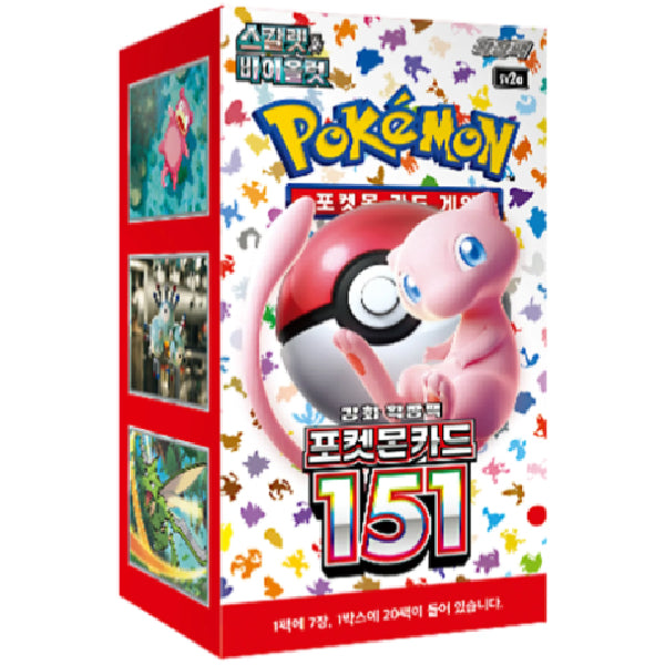 Pokemon TCG: Korean 151 sv2a - Booster Box