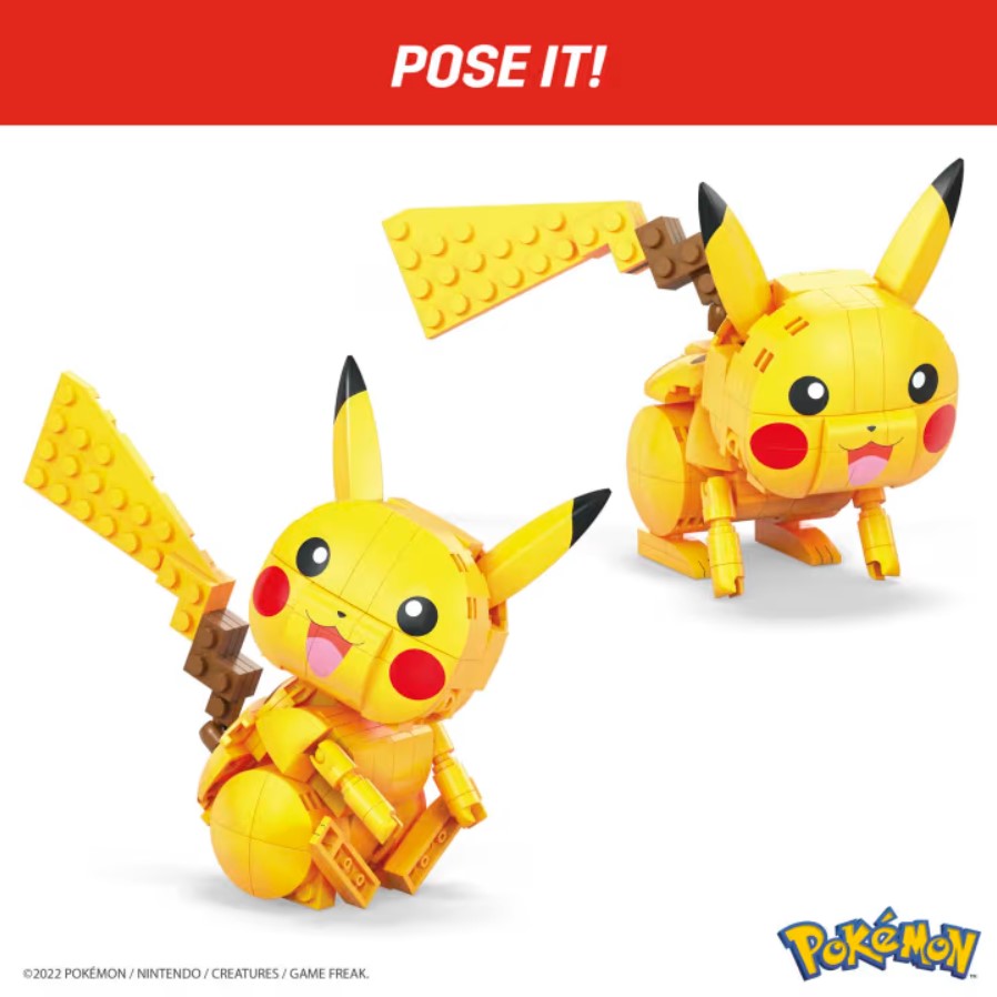 MEGA Pokémon Building Toy Kit Pikachu