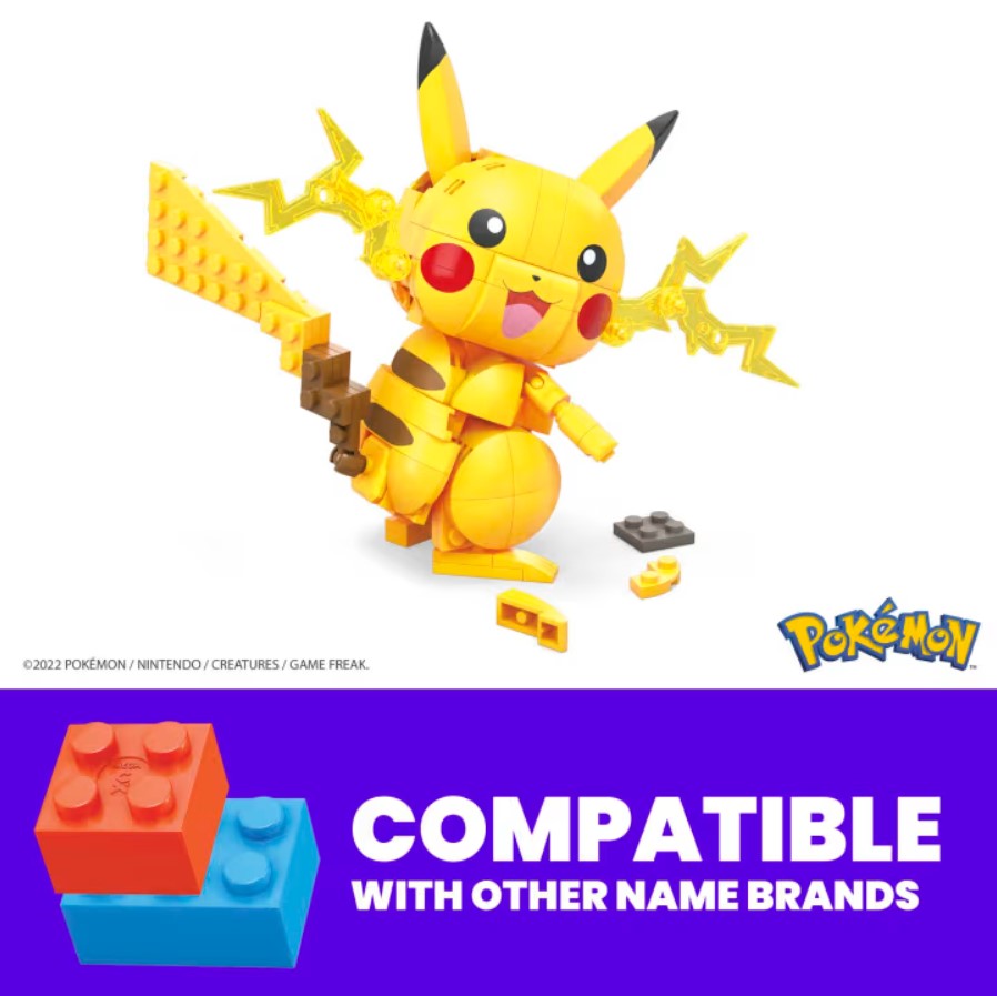 MEGA Pokémon Building Toy Kit Pikachu