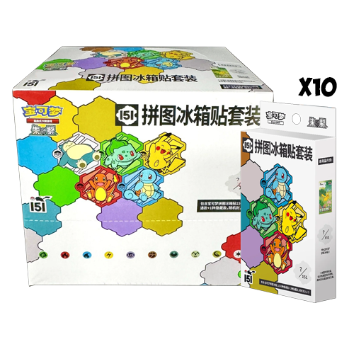 Pokemon TCG: 151 Puzzle Fridge Magnet - Blind Box