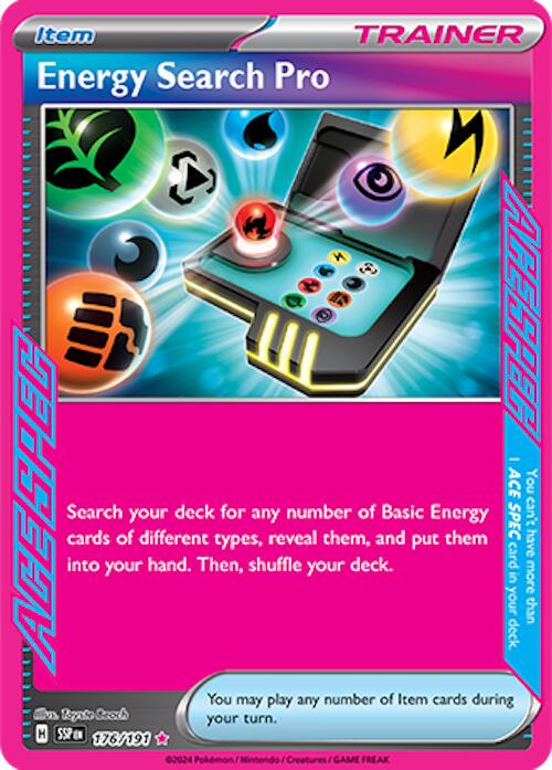 Energy Search Pro #176 - Surging Sparks (Ace Spec)