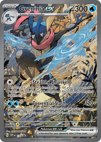 Greninja Ex #132 - Shrouded Fables (Illustration Rare)