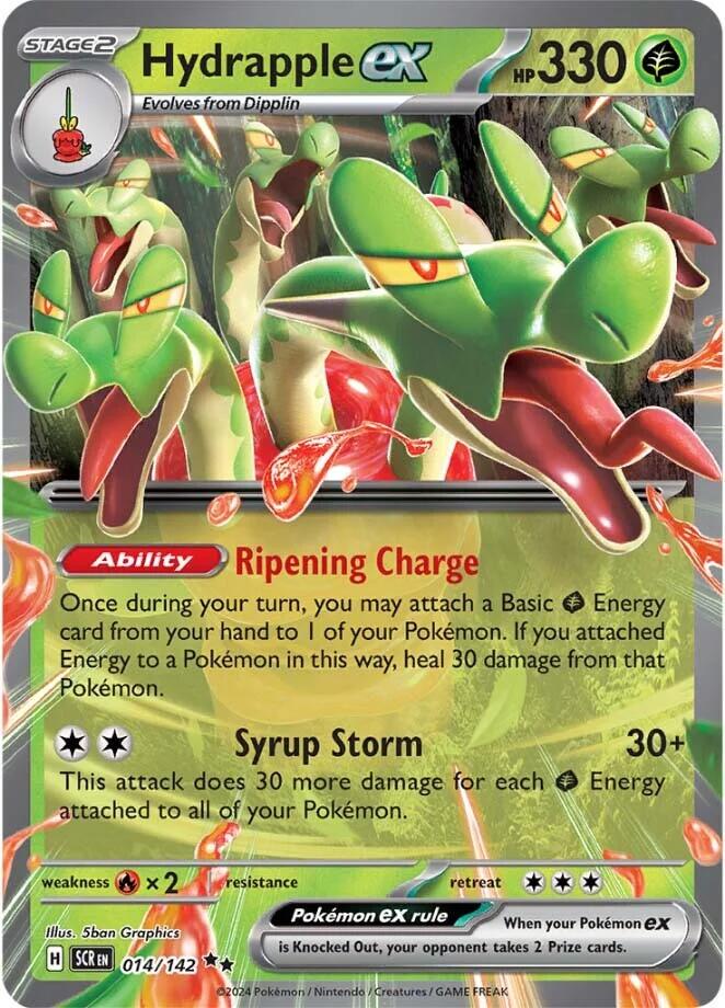 Hydrapple ex #14 - Stellar Crown (Half Art)