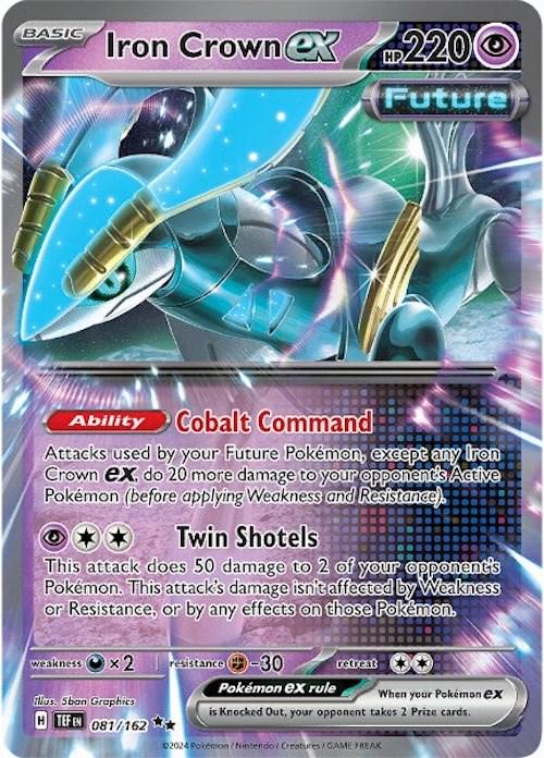 Iron Crown ex #81 - Temporal Forces (Half Art)