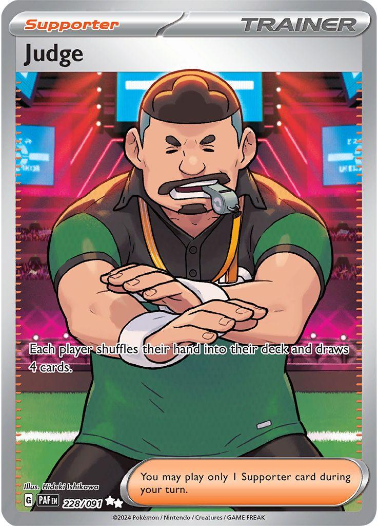 Judge #228 - Paldean Fates (Full Art)