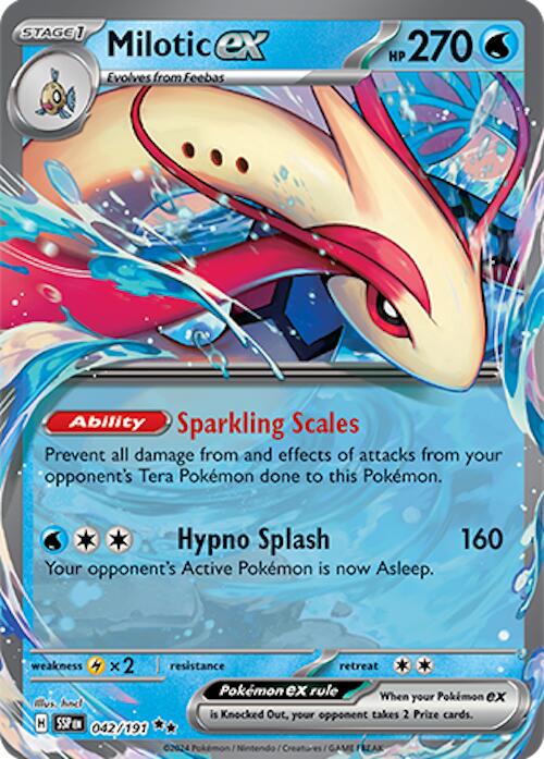 Milotic ex #42 - Surging Sparks (Half Art)