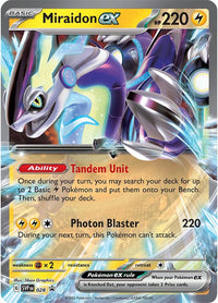 Miraidon ex #28 - Scarlet & Violet Promo (Half Art)