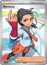 Nemona #229 - Paldean Fates (Full Art)