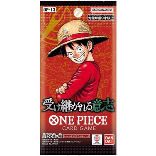 One Piece: Japanese Carrying on His Will (OP-13) - Booster Pack