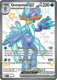 Quaquaval ex #84 - Paldean Fates Promo (Shiny Full Art)