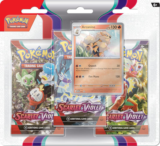 Pokémon TCG: Scarlet & Violet Booster 3 Pack Blister