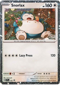Snorlax #122 - Twilight Masquerade Promo (Cosmo Holo)