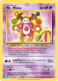 Mr Mime #13 - Classic Collection Blastoise Deck (Holo)