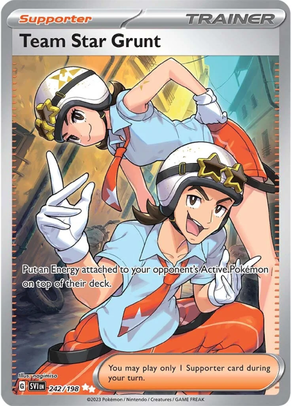 Team Star Grunt #242- Scarlet & Violet Base (Full Art)