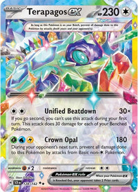 Terapagos ex #128 - Stellar Crown (Half Art)