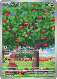 Applin #185 - Twilight Masquerade (Illustration Rare)