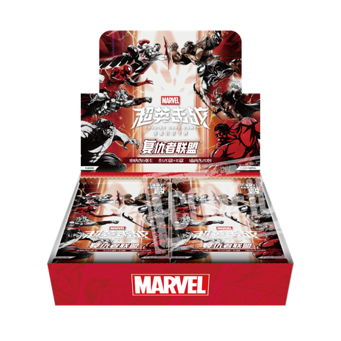 (COMING SOON) CardFun: Marvel Hero Rush The Avengers BP01 CN - Booster Box
