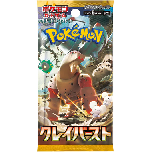 Pokemon TCG: Clay Burst - Booster Pack
