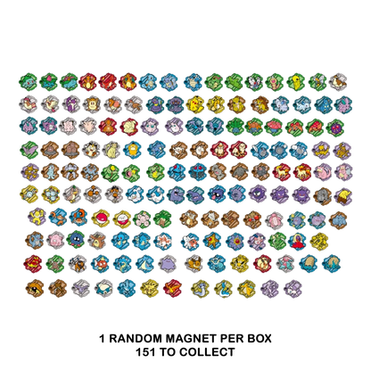 Pokemon TCG: 151 Puzzle Fridge Magnet - Blind Box