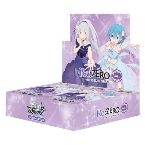 Weiss Schwarz: Re:ZERO -Starting Life in Another World Vol 3 - Booster Box