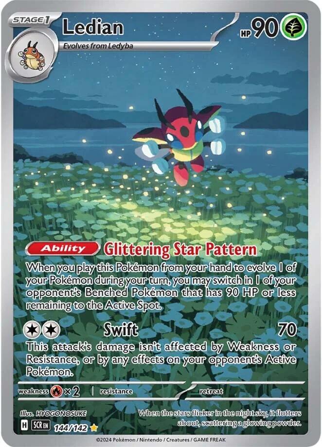 Ledian #144 - Stellar Crown (Illustration Rare)