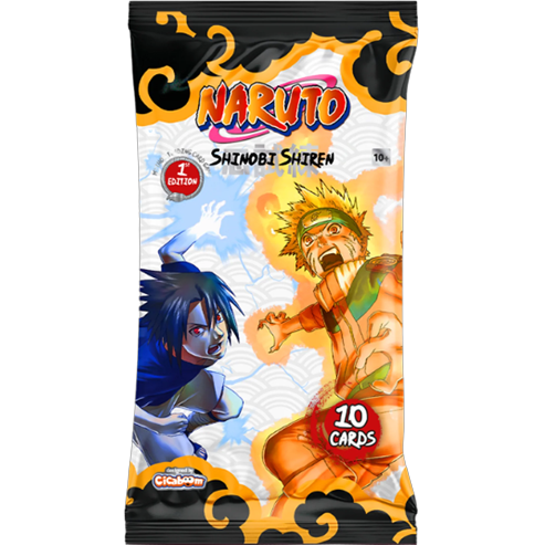 Naruto Mythos TCG - Set 02 Shinobi Shiren (1st Edition) - Booster Pack
