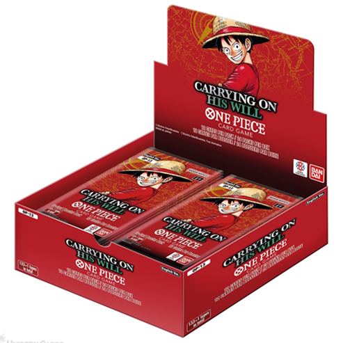 One Piece Card Game: Carrying On His Will (OP-13) - Booster Box