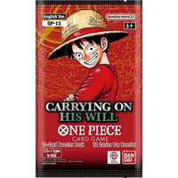 One Piece Card Game: Carrying On His Will (OP-13) - Booster Pack