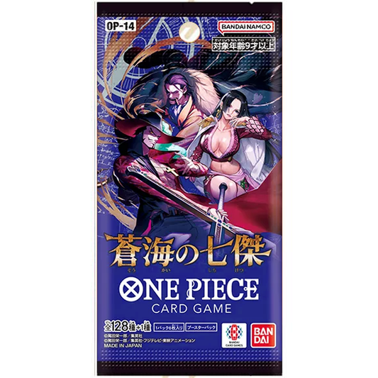 One Piece: Japanese Seven Heroes of the Blue Sea (OP-14) - Booster Pack