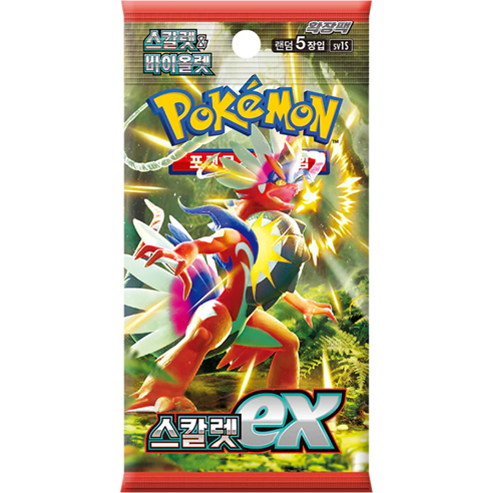 Pokemon TCG: Korean Scarlet Ex sv1S - Booster Pack