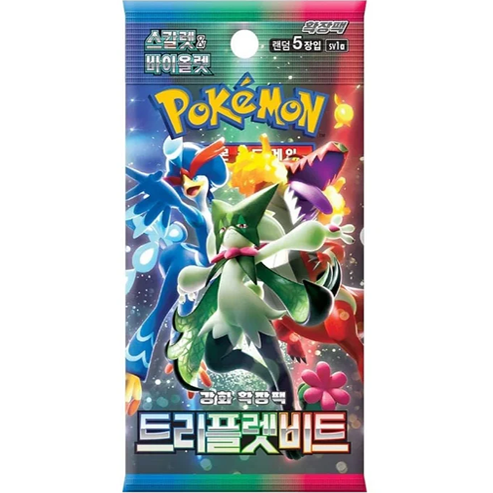 Pokemon TCG: Korean Triple Beat sv1a - Booster Pack