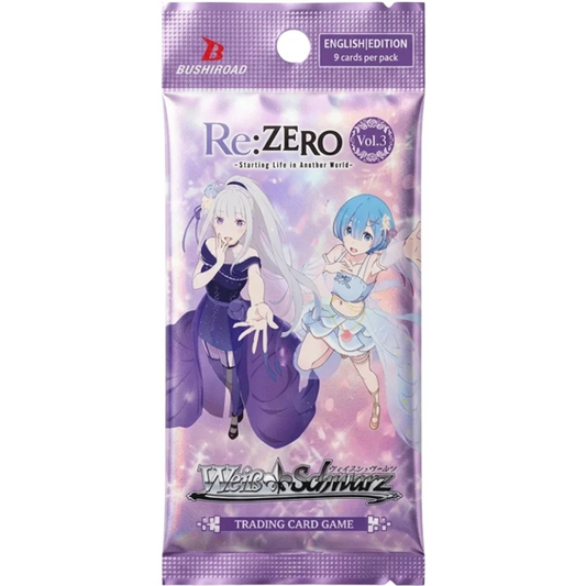Weiss Schwarz: Re:ZERO -Starting Life in Another World Vol 3 - Booster Pack